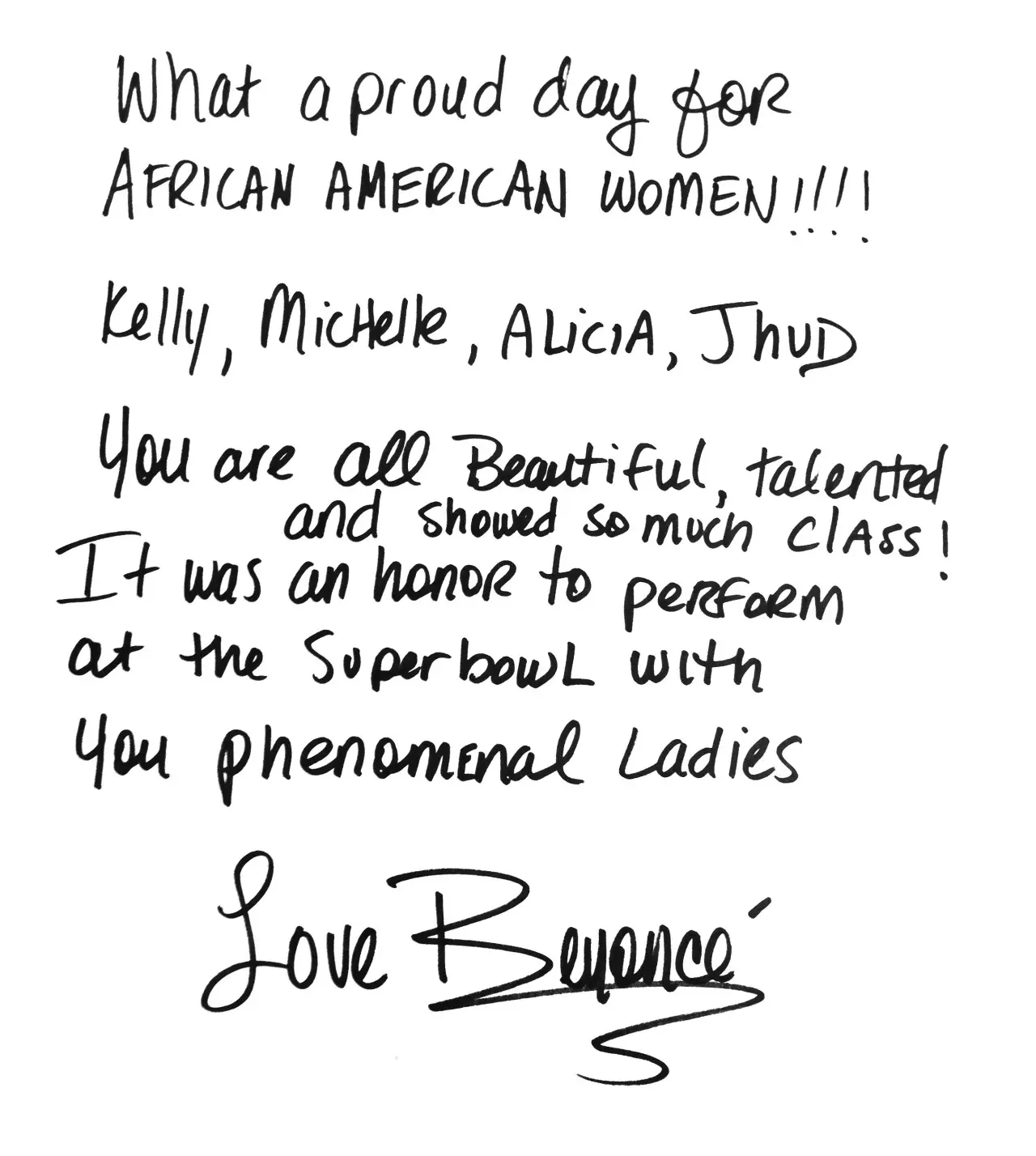 beyonce-handwriting